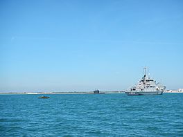 NATO Special Operations Forces jump to a submarine, Gulf of Cadiz, Trident Juncture 15 (22128988483).jpg