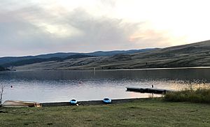 Night Stump Lake 0834