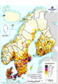 Norden pop density