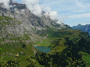 Oberblegisee vom Seblengrat