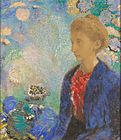 Odilon Redon (French - Baronne de Domecy - Google Art Project