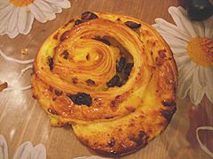 Pain aux raisins