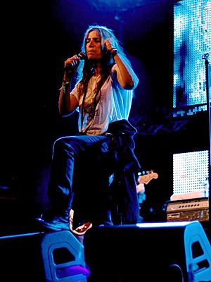 Patti Smith performing at Primavera Sound Festival, Barcelona