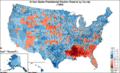 PresidentialCounty1964Colorbrewer