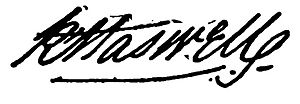 Robert Haswell signature