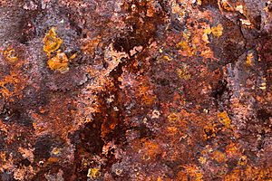 Rust on iron