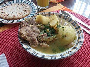 Sancocho de espinazo de cerdo