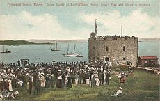 Stone Castle of Fort William Henry, Pemaquid Beach, ME