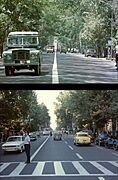 Streets of 1970s Mashhad