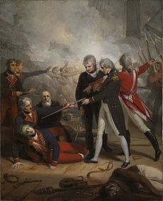 Surrender of the San Nicolas at St Vincent