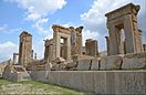 Ruins of the Tachara in Persepolis