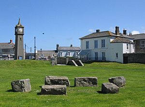 The green at st just in penwith cornwall