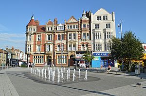 Town centre fountain, Clacton