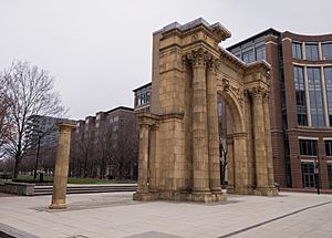 Union Station arch, Columbus