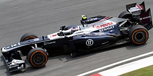 Valtteri Bottas 2013 Malaysia FP1