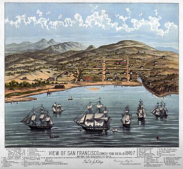 View of San Francisco 1846-7