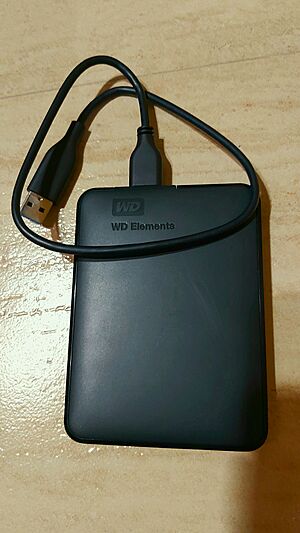 WD Elements hard drive