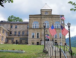 Webster County Courthousein Webster Springs, 2007