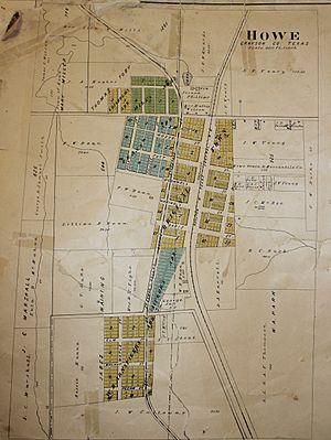 1910 Howe Texas Map