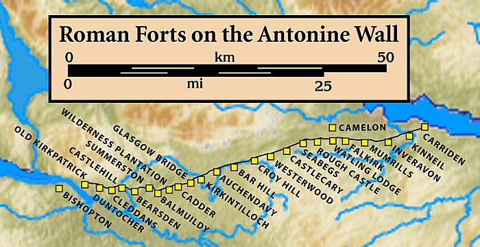 Antonine.Wall.Roman.forts