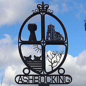 Ashbocking village sign