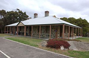 BUILDING AT PRINCESS ROYAL FORT