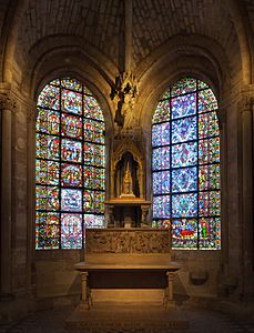 Basilique Saint-Denis chapelle de la Vierge