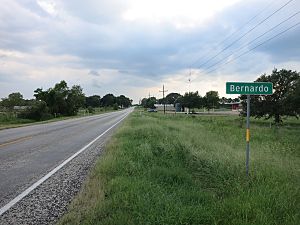 Bernardo TX Sign