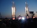 Beyonce's Arrival glastonbury 2011