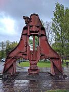 Blaenavon Ironworks machinery