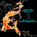 Erin 1995 rainfall