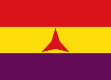 Flag of the International Brigades