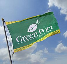 Green flag port