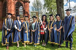 Installation of Chancellor Professor Jackie Kay MBE - University of Salford, Peel Hall (16702449793)