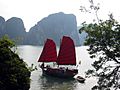 Junk Halong Bay Vietnam