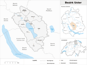 Location of Uster District