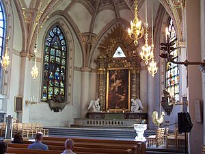 Klara kyrka sanctuary