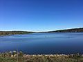 Lake Galena in Peace Valley Park from dam