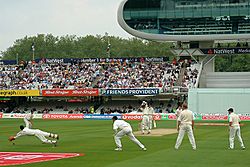 Lords test match