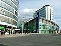 Manchester Piccadilly station approach - April 11 2005