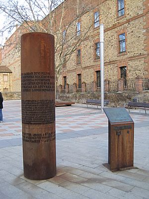 Miliario conmemorativo de Asturica