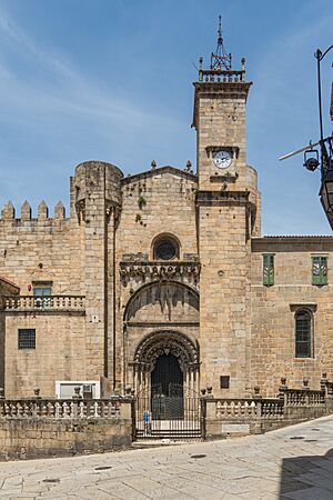 Ourense cathedral 2021 - south façade