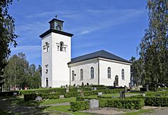 Overlulea kyrka-View