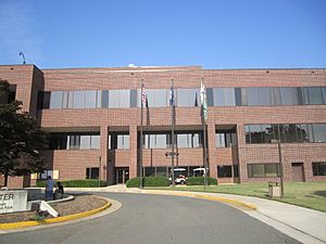 The Prince William County Courthouse in 2011