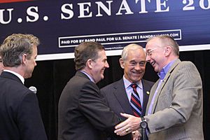 Rand & Ron Paul, Jim DeMint and Geoff Davis