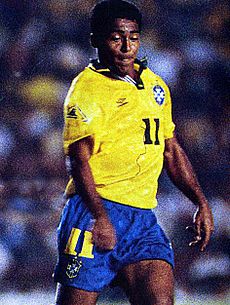 Romario with brazil