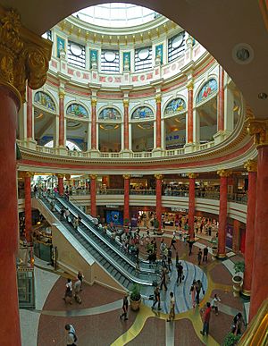 Trafford Centre escalators