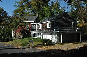 Former grist mill on Snydertown Road