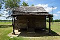 Audie Murphy American Cotton Museum July 2015 48 (Wilkins Log Cabin)