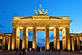 Brandenburger Tor abends